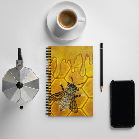 Honey Bee - Spiral notebook